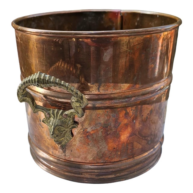 Antique Copper Pot, 1920s For Sale