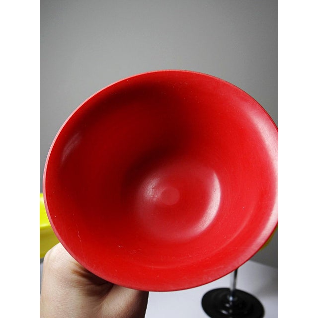 Black Vintage Art Deco Dessert Bowls from Nudawn & Catalin, Canada, 1930s, Set of 4 For Sale - Image 8 of 10