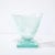 Frosted and Etched Cut Glass Leaf Vase/Bowl on Geometric Base by Robert Guenther For Sale In New York - Image 6 of 12