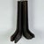 Rare to Market Set of 4 Primitive Antique Cobbler's Wood Boot Forms in Stained Black For Sale - Image 4 of 16
