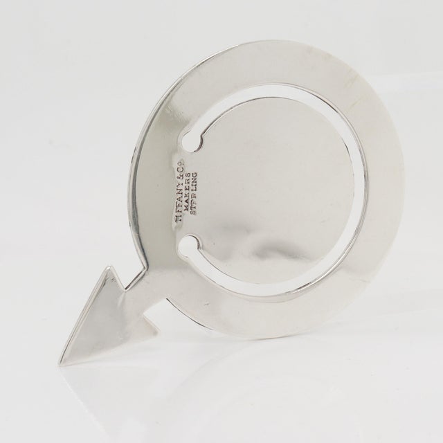 Vintage Tiffany & Co. Sterling Silver 'Male' or 'Mars Symbol' Bookmark For Sale In Philadelphia - Image 6 of 13