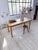 Brown Elm Farmhouse Table, 1960s For Sale - Image 8 of 18