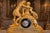 1830 French Artisan Louis Philippe Gold Bronze Clock-1 Pc For Sale - Image 12 of 16