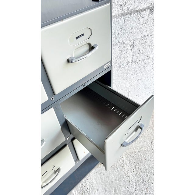 Vintage Archive Cabinet with Drawers from Strafor, 1960s For Sale - Image 12 of 17