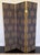 Reversible Upholstered 4 Feet Room Screen For Sale - Image 10 of 14