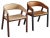 Set of Oslo Chairs in Brown by Pepe Albargues For Sale