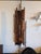 Brown 1965 Helmut Ajango 6" Wood Wall Sculpture Architectural Abstract MCM Vintage For Sale - Image 8 of 8