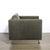 Pair of Mid-Century Biscuit Tufted Cube Chairs W/ Chrome Wrapped Base in Mohair For Sale - Image 9 of 10