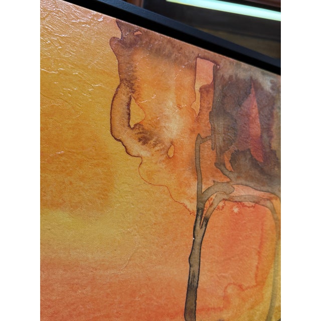 Beverly Fuller for Crate & Barrel "Semblance of Order" Framed Reproduction Wall Art Print For Sale - Image 10 of 12
