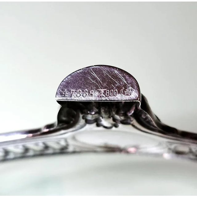 Metal Art Nouveau Silver Jardinière from Koch & Bergfeld, 1890s For Sale - Image 7 of 8