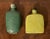 Antique 19th Century Chinese Monochrome Green Porcelain Snuff Bottles - a Pair For Sale - Image 4 of 13