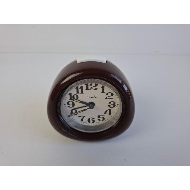 Space Age Ruhla Mechanical Alarm Clock, GDR, 1970s For Sale - Image 18 of 18