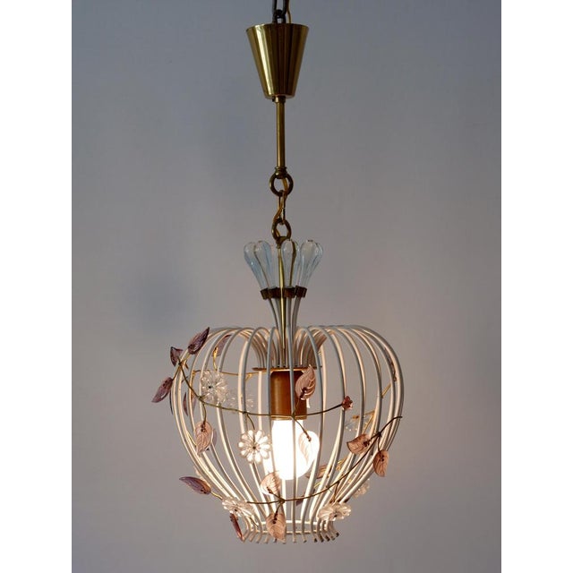 Mid-Century Modern German Pendant Lamp, 1950s For Sale - Image 4 of 18