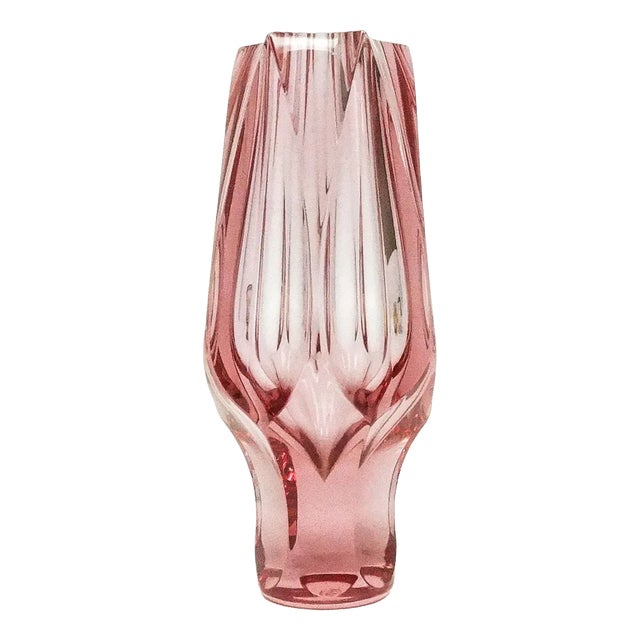 Art Deco Vase from Moser, Czechoslovakia, 1930s For Sale