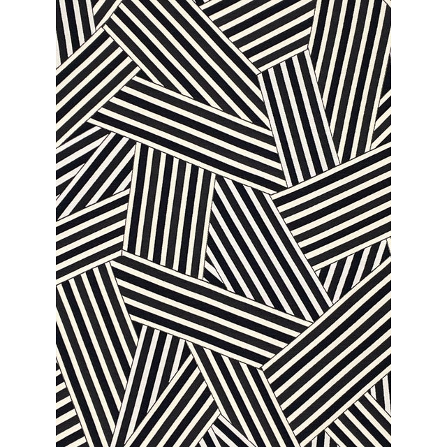 Abstract Dedar Short-Cuts Pillows- A Pair For Sale - Image 3 of 3