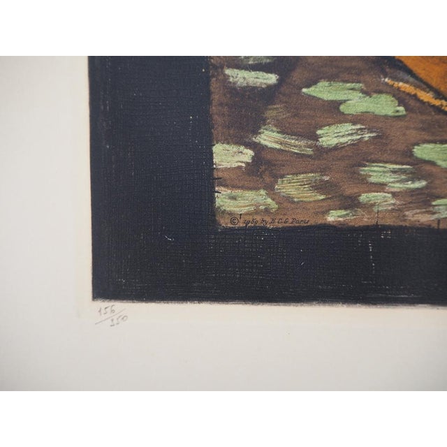 Georges Braque, Nature morte à la pipe, 1959, Original Engraving For Sale - Image 7 of 8