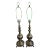 Vintage Pair of Stiffel Brass Table Lamps - Hollywood Regency For Sale
