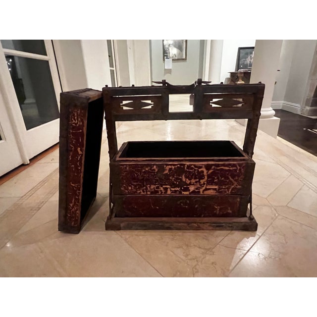 This antique 19th-century Asian wedding dowry box was an unsold item from my late father’s estate sale. I wish I had more...