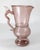 We are selling this interesting purple Amethyst glass. This glass or pitcher has simple elegant form with applied handle...