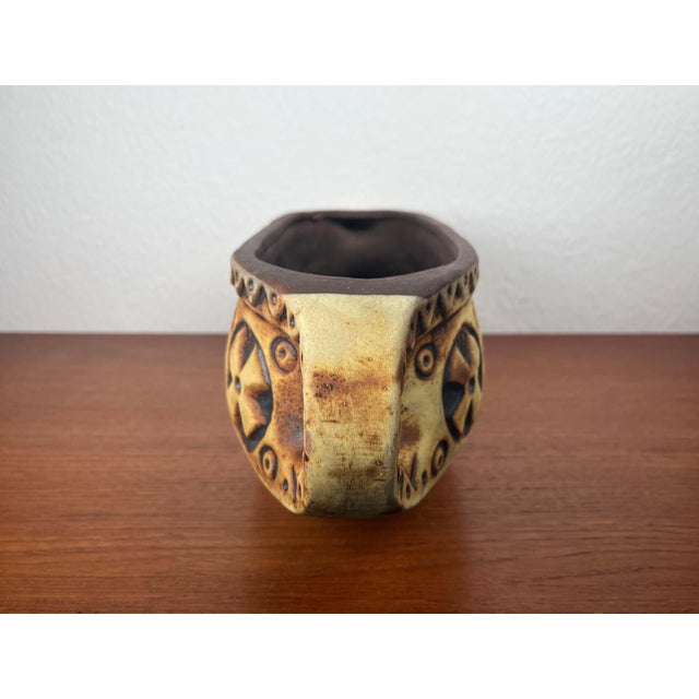 Ceramic Mid-Century Modern West German Pottery WGP Planter from Gebrüder Spang, 1960s For Sale - Image 7 of 18