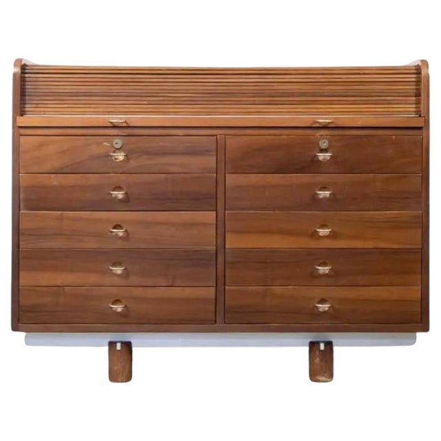 Mid-Century Modern Desk Table by Gianfranco Frattini for Bernini, Italy, 1960s For Sale