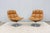 Fabulous pair of Jehs+Laub swivel lounge chairs, designed by the German duo Markus Jehs and Jurgen Laub and crafted by the...