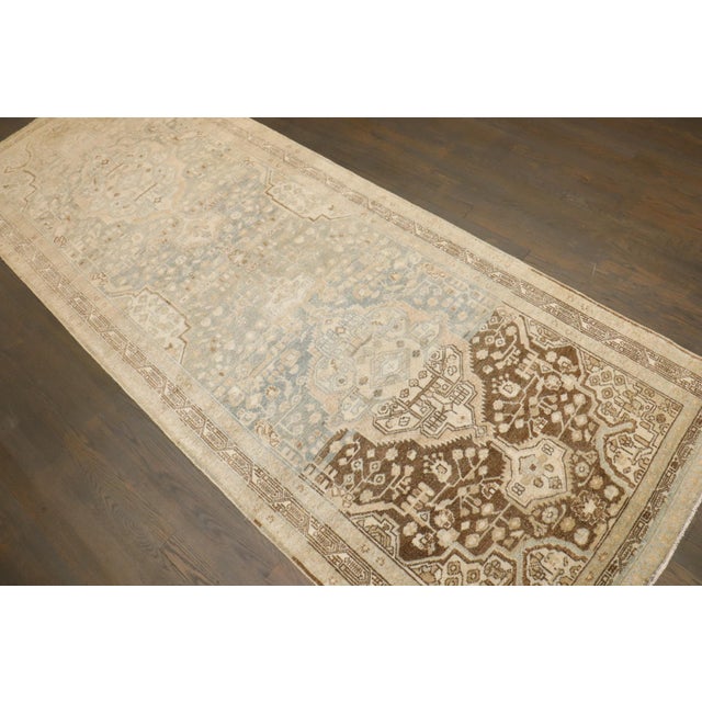 Persian Persian Malayer Medallion Runner rug no. j5229 For Sale - Image 3 of 11