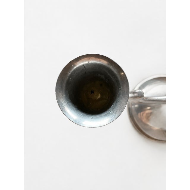 Swedish Grace K8 3-Arm Candelabra in Pewter from Svenskt Tenn, 1936 For Sale - Image 12 of 13