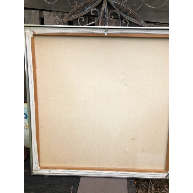 Vintage McClaine Oil Canvas Painting For Sale In Greenville, SC - Image 6 of 10