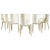 Set of Six Karl Springer Jmf Silver Leaf Dining Chairs For Sale - Image 13 of 13
