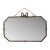 Circa 1930 French Art Deco Wall Mirror With Hanging Chain France 1930s For Sale