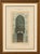 Antique islamic architecture print, green tomb portal bursa, alexandre raymond 1924 this original architectural plate...