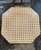 Wood Vintage Dior Large Lucite Brass Caning Tray For Sale - Image 7 of 9
