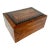 Antique Walnut Inlaid Jewelry or Document Box For Sale