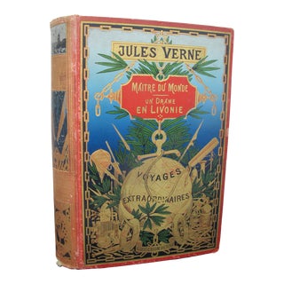 Jules Verne Maitre Du Monde Un Drame en Livonie Voyages Extraordinaires Book For Sale