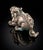 Chinese Bronze With Silver Overlay Scholarls Object For Sale - Image 3 of 5
