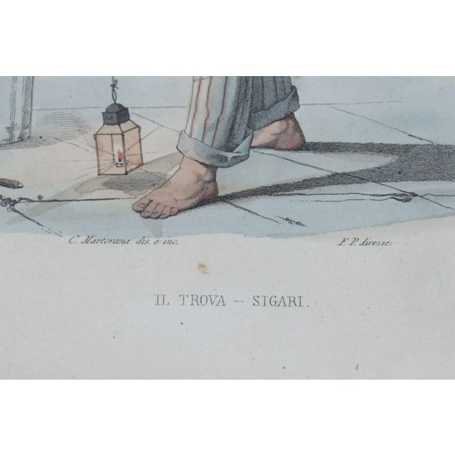 Antique Italian Series of Ancient Costumes & Trades Engravings For Sale - Image 12 of 13