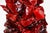 Glass Rock Candy Glass Table Lamps in Cherry Red For Sale - Image 7 of 8