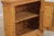 Wood Chippendale Scrub Pine Corner Cupboard China Cabinet For Sale - Image 7 of 14