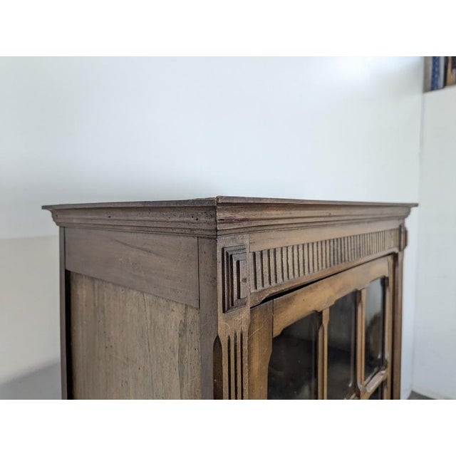 Parisian Reconstruction Oak Display Cabinet For Sale - Image 3 of 6