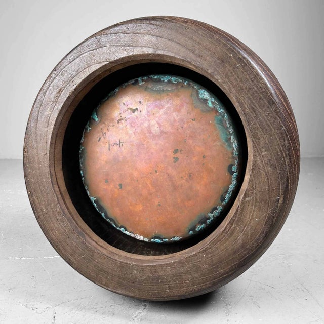 Traditional Japanese Fire Pot, 1920s For Sale - Image 10 of 11