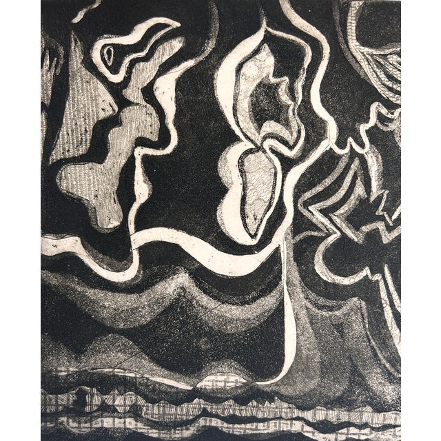 This is a gorgeous Vintage Original Hand-Signed Etching by Listed American Artist Annette Robyns (1914-1994) titled...