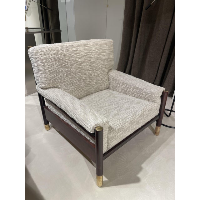 Sella Armchairs attributed to Carlo Di Carli for Sormani, 1960s, Set of 2, in Restored conditions. Designed 1960 to 1969...