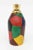 Vintage Italian Aldo Tura Style Colorful Painted Wood and Brass Cork Decanter/ Jug Barware For Sale In Miami - Image 6 of 10
