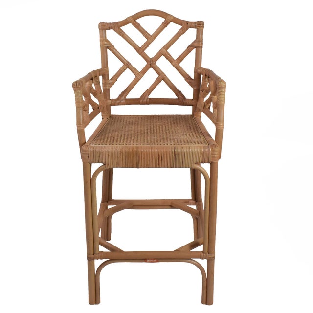 Dale Bar Stool With Arms For Sale - Image 4 of 6