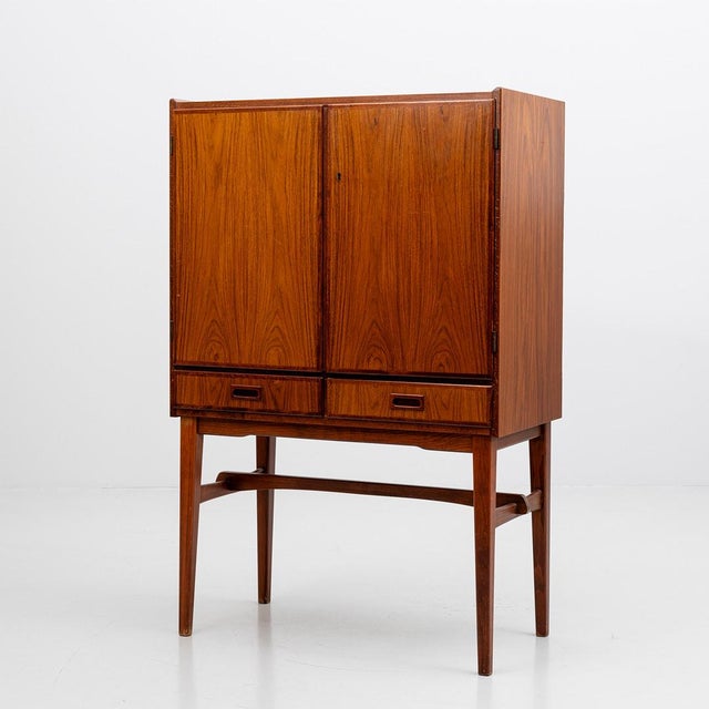 Vintage Bar Cabinet in Rosewood and Teak, Sweden, 1960s For Sale - Image 13 of 13