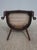 Vintage French Carved Cane Tub Chair For Sale - Image 18 of 18