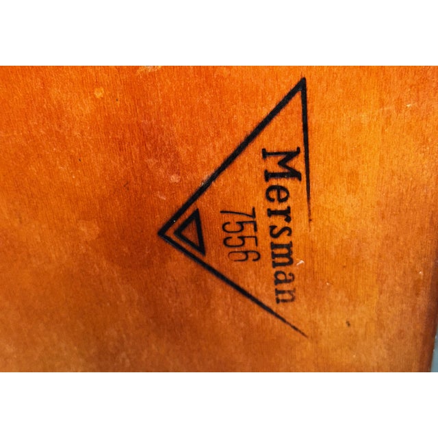 Mid 20th Century Mahogany Side Tables by Mersman - A Pair #7556 For Sale - Image 10 of 11
