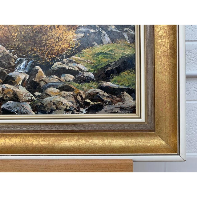 Vintage Oil Painting of the English Lake District by Modern British Landscape Artist, 1986 For Sale - Image 11 of 13