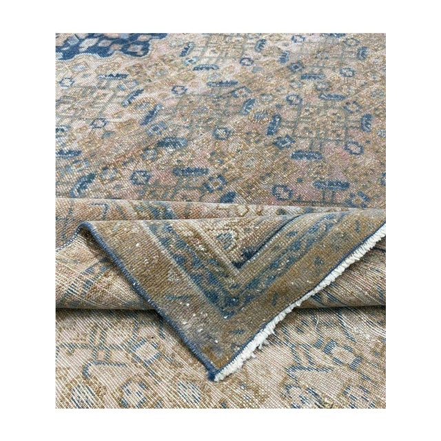 Traditional 1960s Vintage Old Persian Hamedan Area Rug 5x10 For Sale - Image 3 of 8